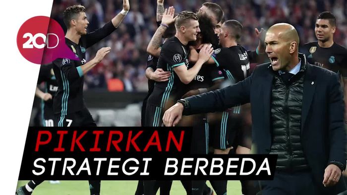 Zidane Tak Mau Laga Seperti Melawan Juve Terulang di Bernabeu