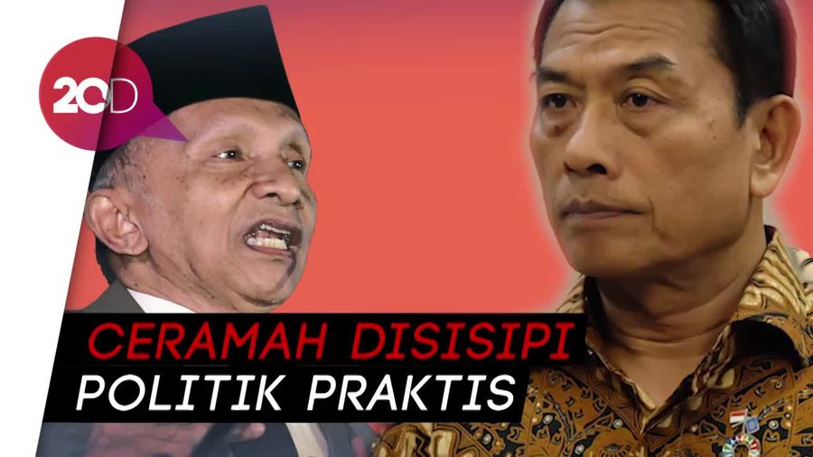 Moeldoko soal Ceramah Politis Amien: Jangan Segalanya Dihalalkan