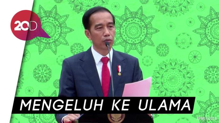 PA 212: Jokowi Curhat ke Ulama, Sakit Hati Dituduh PKI