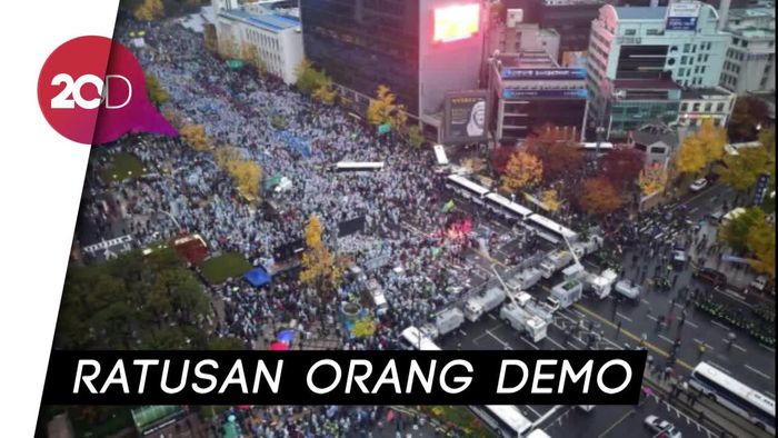 KTT Korut-Korsel Diwarnai Unjuk Rasa Pro-Kontra