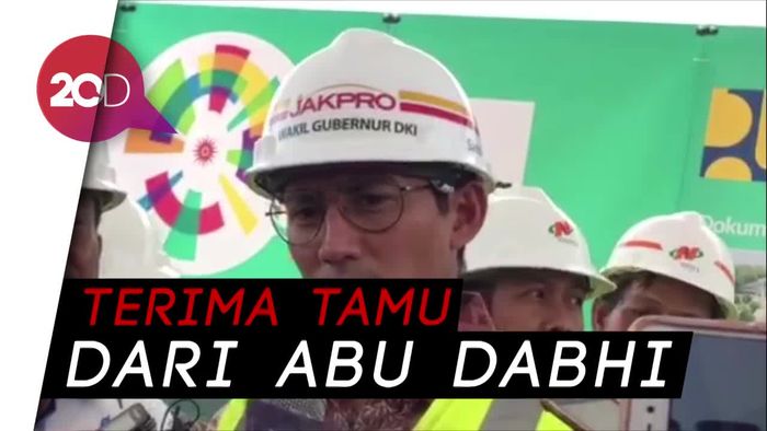 Sandiaga Telat Dampingi JK Tinjau Venue Asian Games