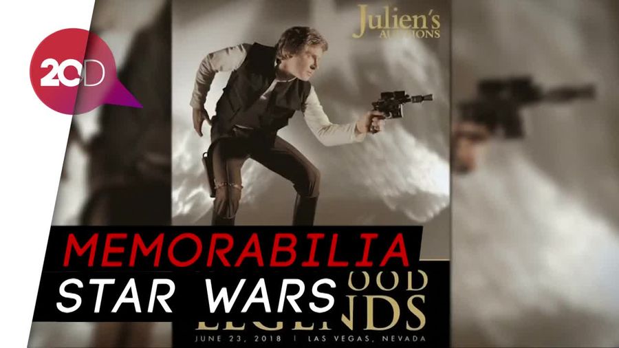 Pistol Epik Blaster Han Solo Dilelang