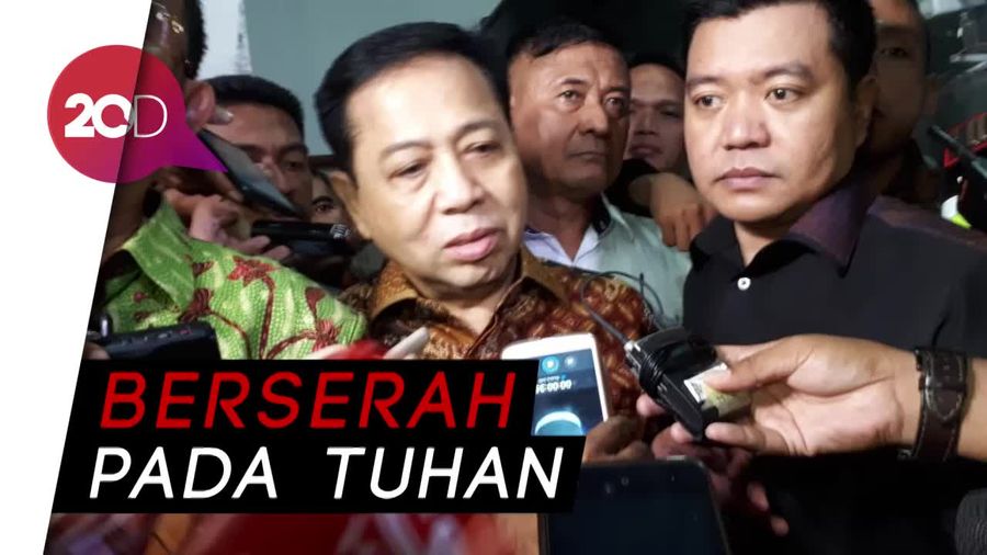 Novanto dan Istri Kompak Sebut Tak Ada Lagi Keadilan di Dunia