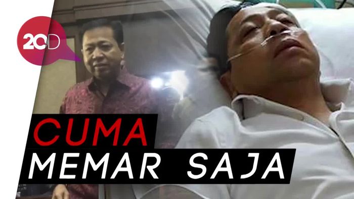 Novanto Enggan Sebut Benjolannya Sebesar Bakpao