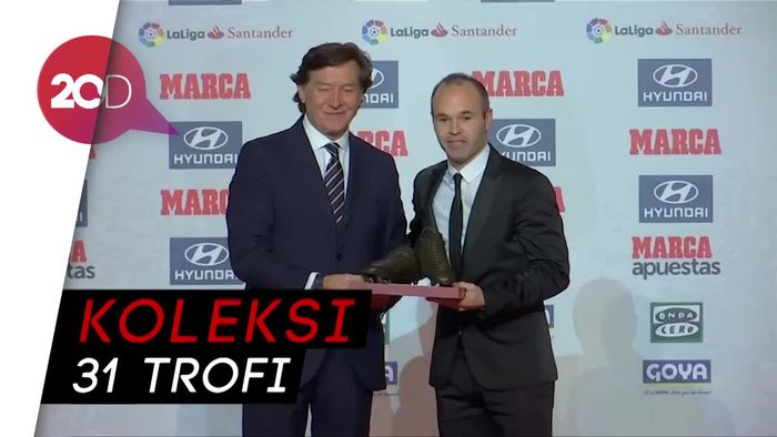 Sepak Terjang Iniesta Bersama Barcelona