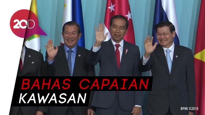 Presiden Jokowi Hadiri KTT ke-32 ASEAN