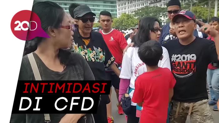 Ada Wanita dan Anak Diintimidasi ketika di CFD Jakarta