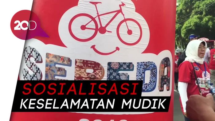 Menhub Kampanye Keselamatan Berkendara dengan Bersepeda