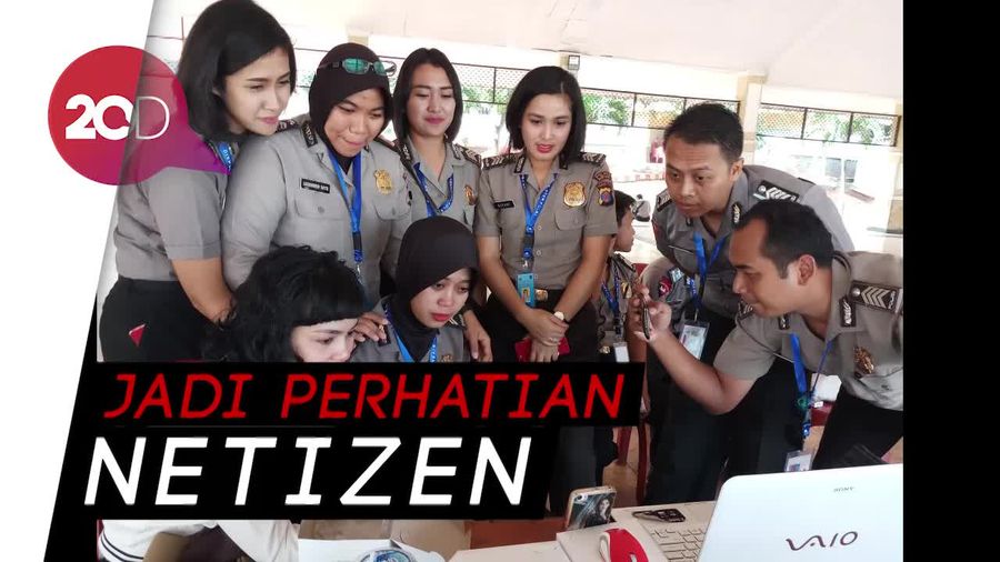 Cantiknya Briptu Dian, Bikin Salah Fokus di Ijab Kabul LDR