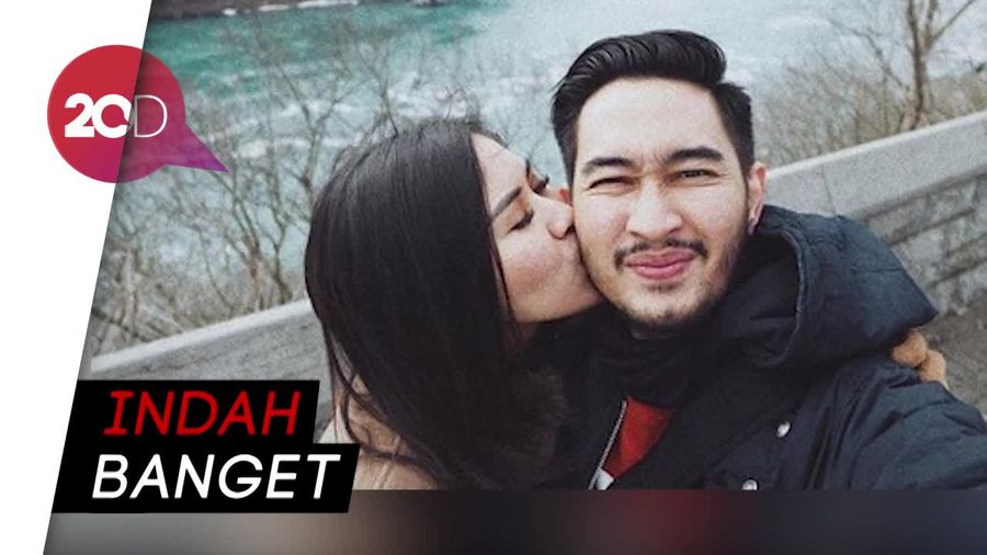 Yuk, Intip Honeymoon Syahnaz-Jeje Govinda di Niagara