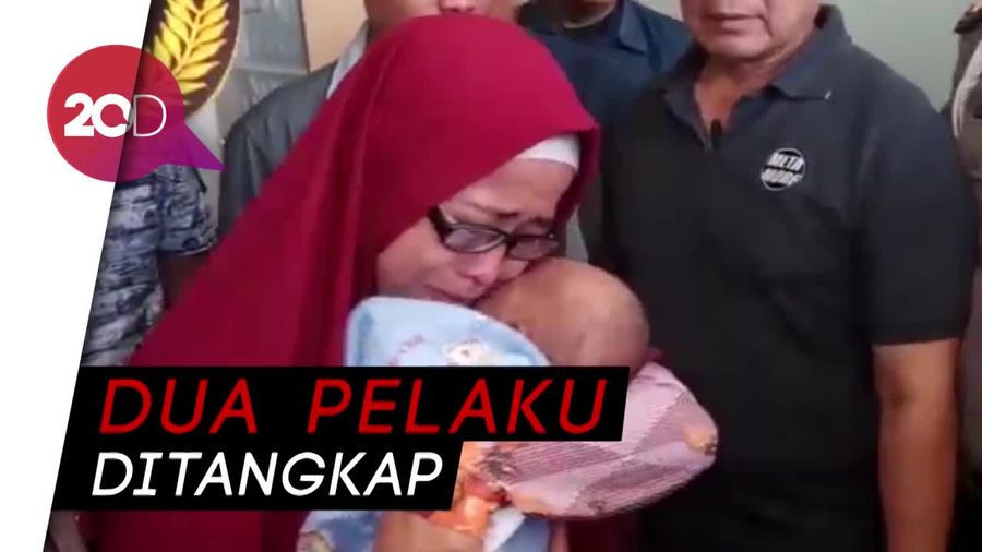 Penuh Haru! Bayi Korban Penculikan di Depok Ditemukan