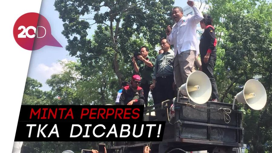 Massa KSPI Ancam Bikin Gerakan Ganti Presiden!