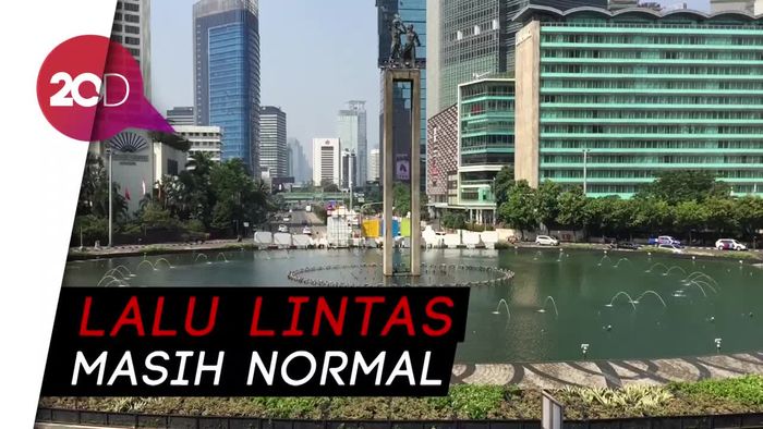 Rekayasa Lalu Lintas di Bundaran HI Situasional 