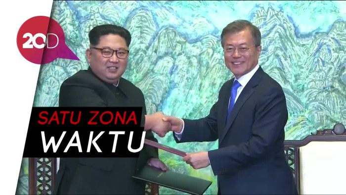 Rekonsiliasi Korut-Korsel Lewat Penyamaan Zona Waktu