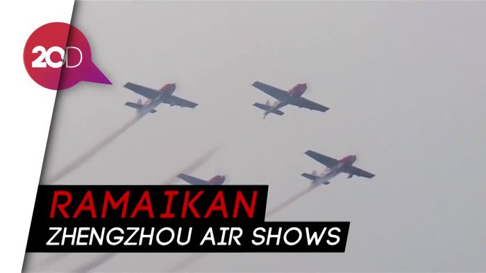 Spektakuler! Ini Kerennya Atraksi Pesawat Inggris