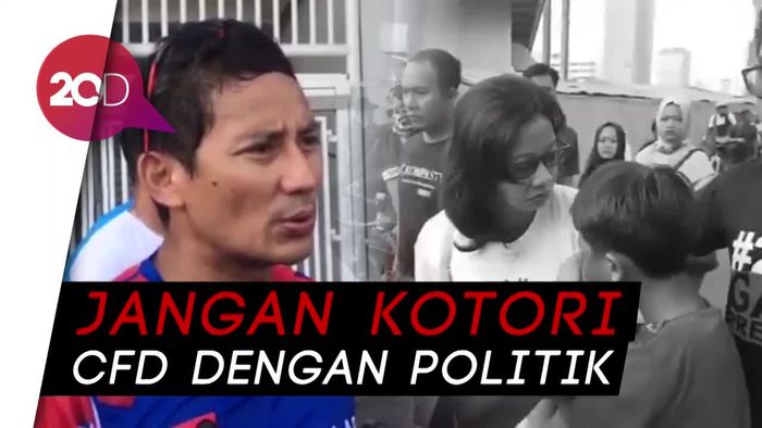 Sandiaga: Saya Tegas Melarang Kegiatan Politik di CFD!