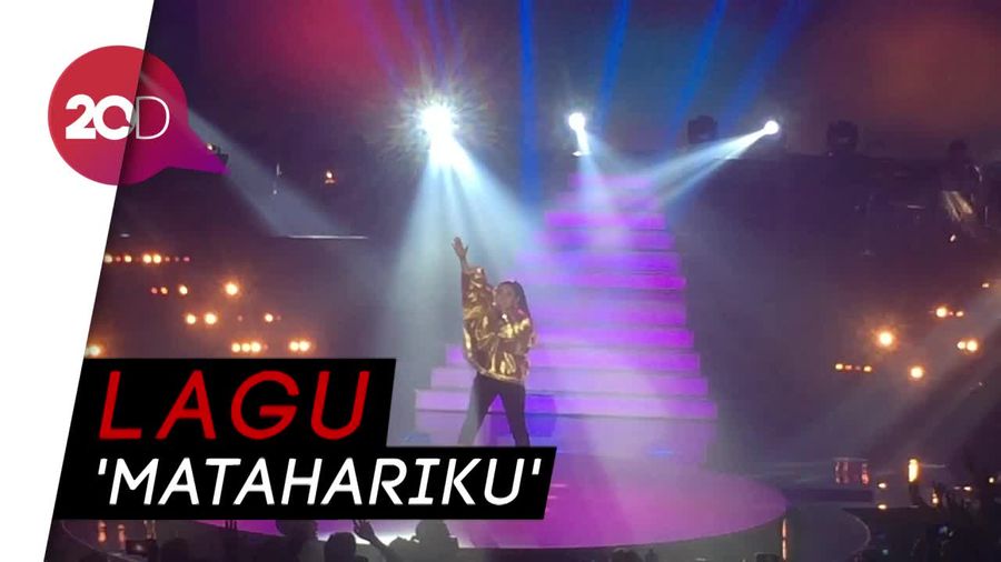 Aksi Via Vallen Nyanyi Matahariku Milik Agnez Mo
