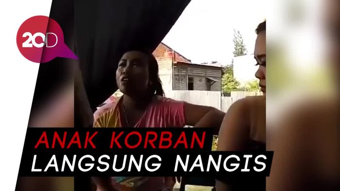 Beredar Video Diduga Oknum Polisi Tampar Wanita di Depan Balita