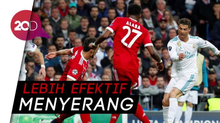 Bukti Catatan Madrid Bermain Efisien atas Bayern