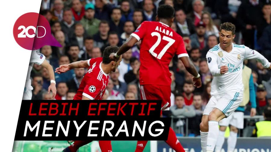 Bukti Catatan Madrid Bermain Efisien atas Bayern