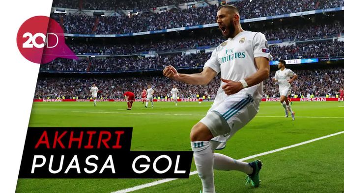 Dua Gol Krusial dari Benzema