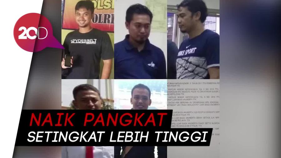 Gugur di Mako Brimob, 5 Polisi Terima Gelar Anumerta