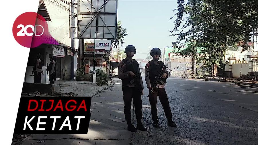 Situasi Sekitar Mako Brimob Dijaga Ketat!