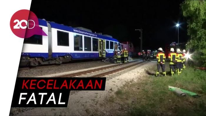 Kereta Tabrakan di Jerman, Dua Orang Tewas