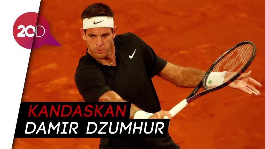 Del Potro Lolos ke Babak Ketiga Madrid Terbuka