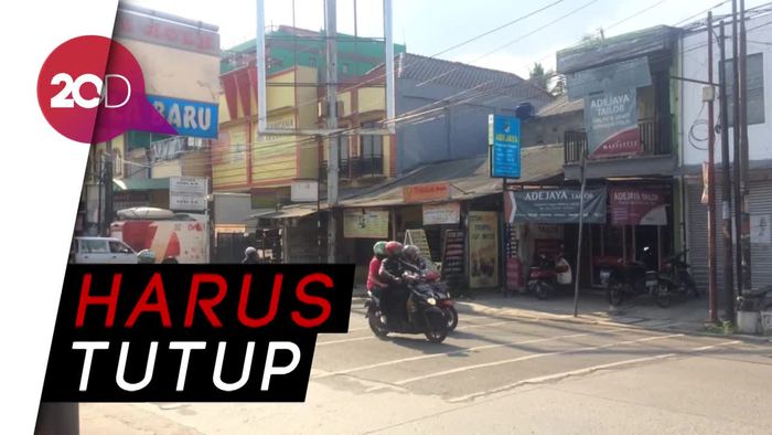 Penutupan Jalan Mako Brimob, Pedagang Alami Kerugian