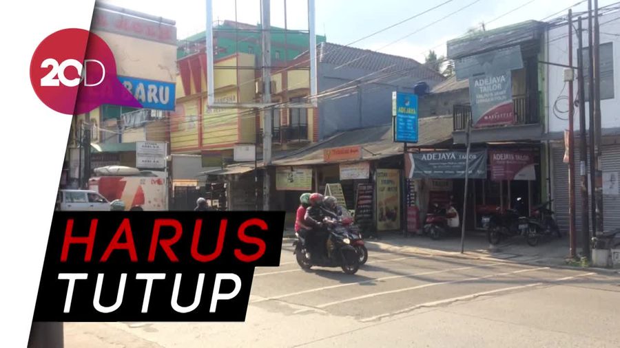 Penutupan Jalan Mako Brimob, Pedagang Alami Kerugian