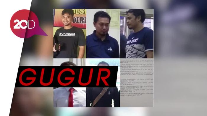 Kondisi Mengenaskan Lima Anggota Polri Yang Gugur