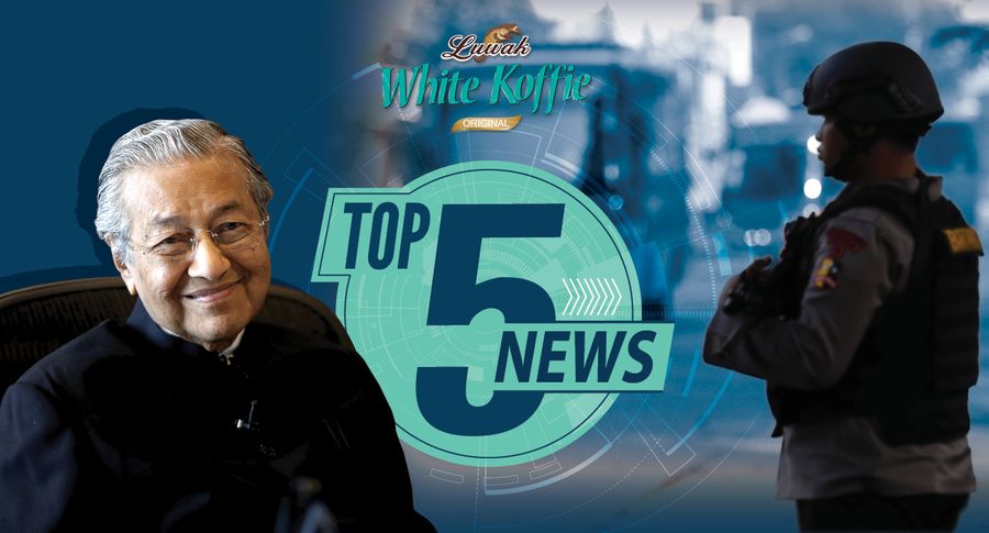  Napi Teroris Rakit Bom, Pidato Kemenangan Mahathir 