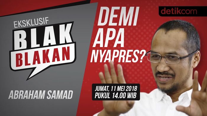 Saksikan Blak-blakan Abraham Samad Demi Apa Nyapres?