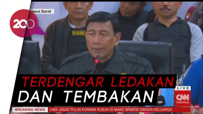 Polisi Serbu 10 Napi Teroris yang Tidak Mau Menyerah