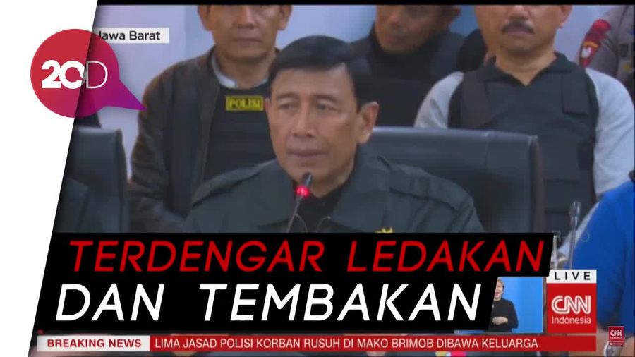 Polisi Serbu 10 Napi Teroris yang Tidak Mau Menyerah