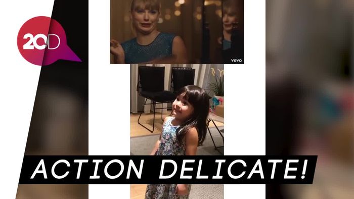 Gemas Sekali! Begini Gaya Gempi Tiru Taylor Swift