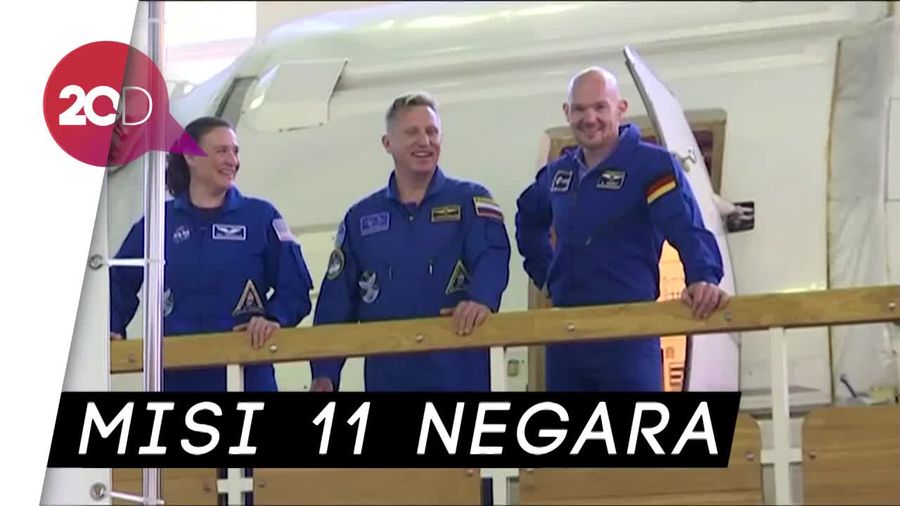 Antariksawaan Berbagai Negara Jalani Misi Bersama