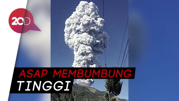 Detik-detik Letusan Freatik Gunung Merapi