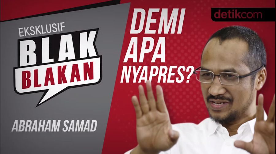 Blak-blakan Abraham Samad: Buat Apa Nyapres?