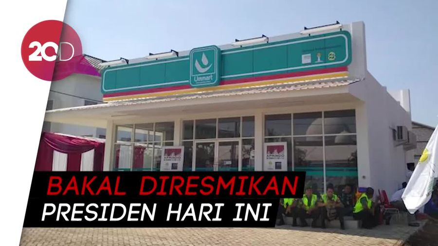Melihat Gerai Umat Mart yang Bakal Diresmikan Jokowi