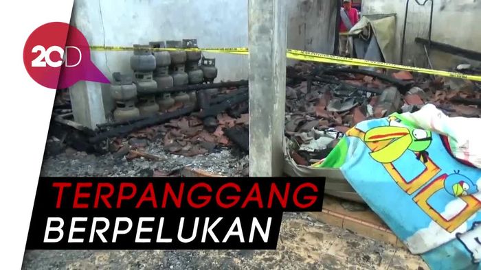 Pasutri Tewas Terpanggang Berpelukan Saat Tokonya Terbakar