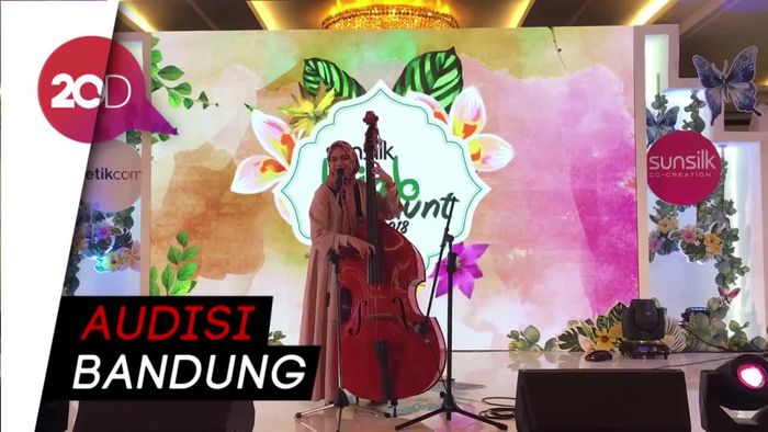 Nyanyi Bareng Tamara Aisyah di Sunsilk Hijab Hunt 2018 Bandung 