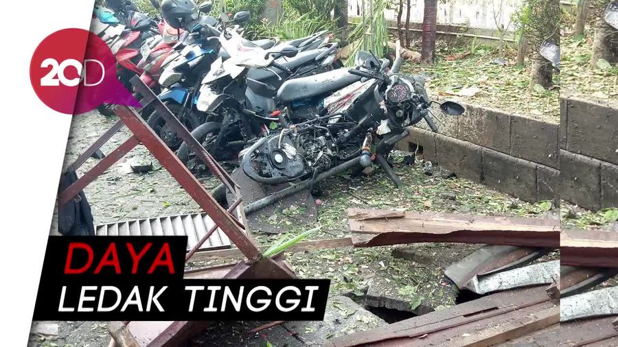 Kedahsyatan Ledakan di Gereja Santa Maria Tak Bercela