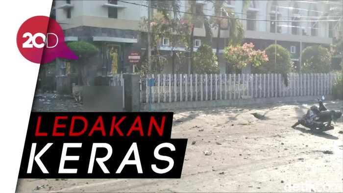 Suasana Pasca Bom Bunuh Diri di Surabaya