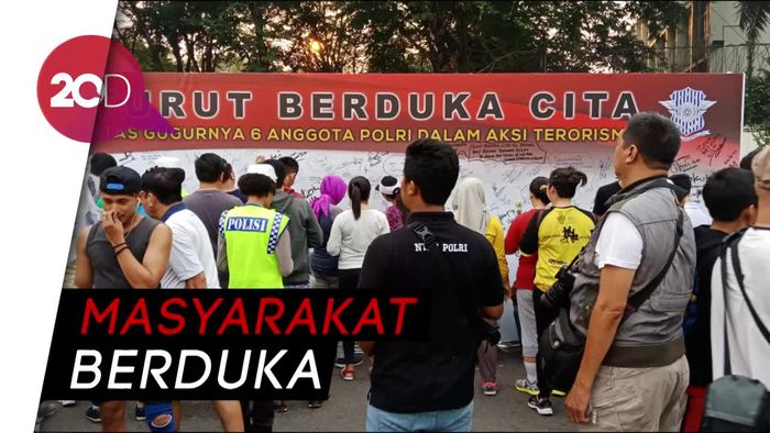 Aksi Solidaritas Polri di CFD