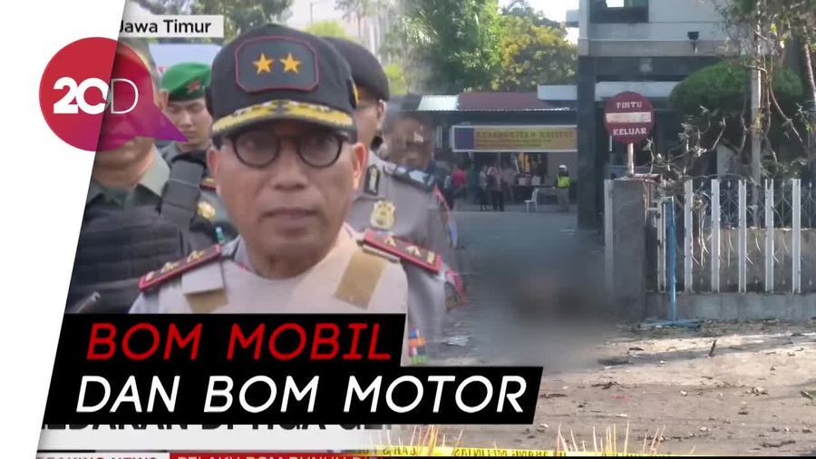 Polisi Indikasikan Bom Surabaya Terkait Ricuh di Mako Brimob