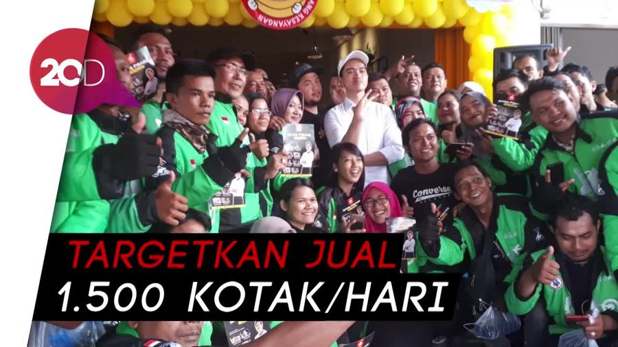 Baru Dibuka, Gerai Sang Pisang Kaesang Diserbu Pembeli 