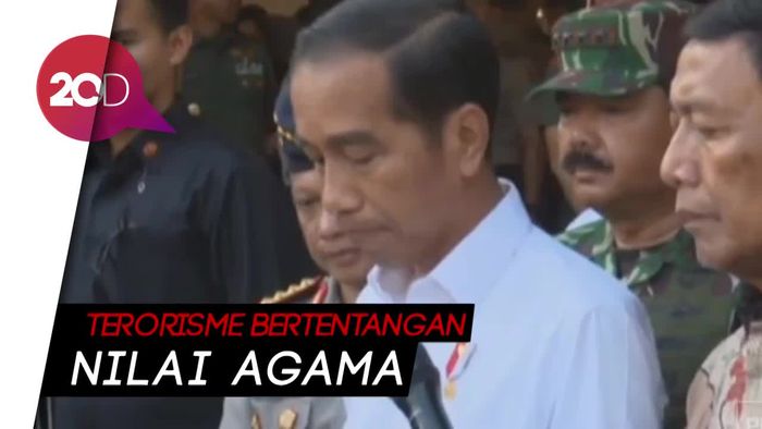 Jokowi: Kita Harus Bersatu Melawan Terorisme