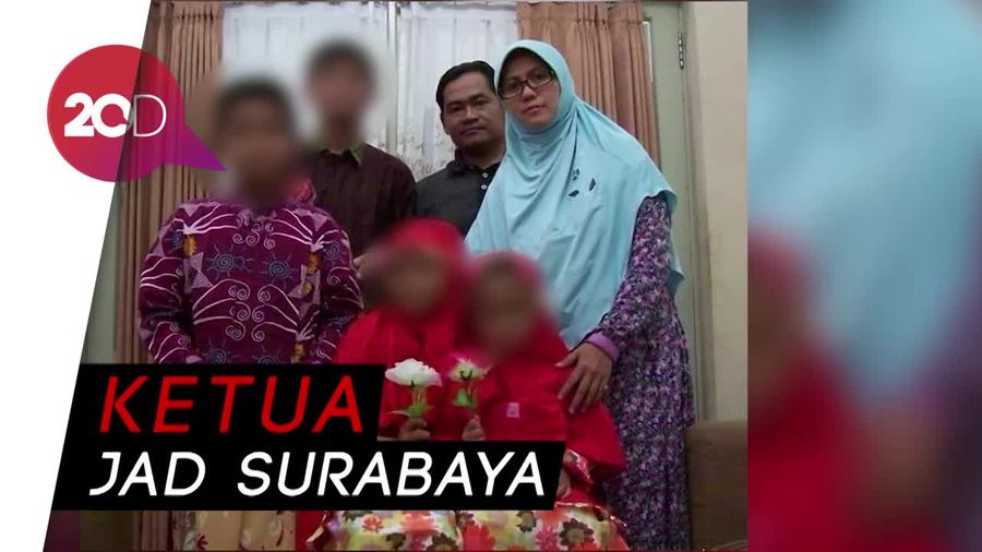 Foto Terduga Pelaku Bom Surabaya 